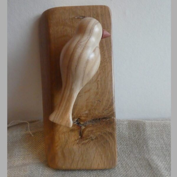 Wall Hanging Ash Wood Bird