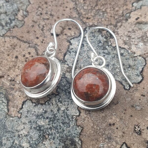 Lewisian Gneiss Mountain Earrings