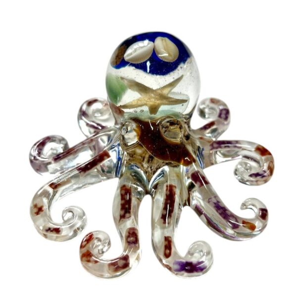 Handcrafted Resin Octopus Ornament