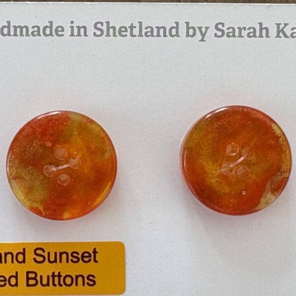 Shetland Sunset Buttons - Small