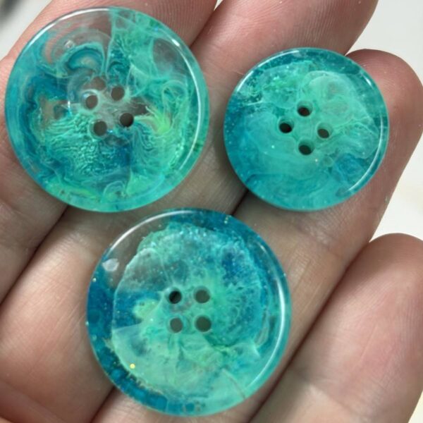 Underwater Inspired Buttons - Small