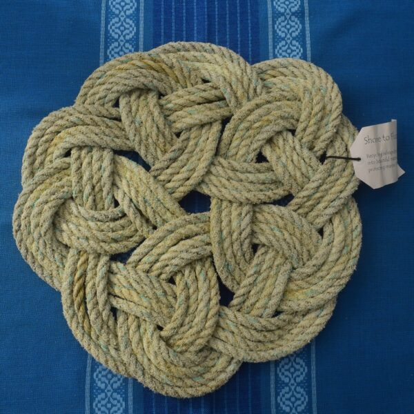 Turquoise Kringle Design Mat