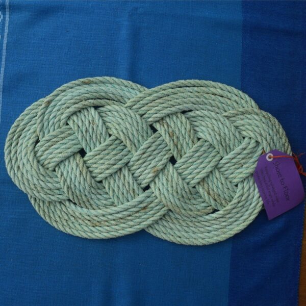 Turquoise Thurø Design Table Mat