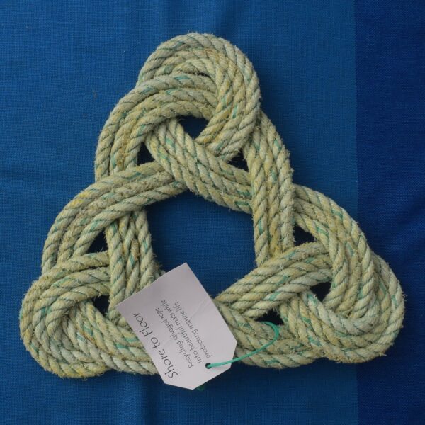 Turquoise Triangle Mat