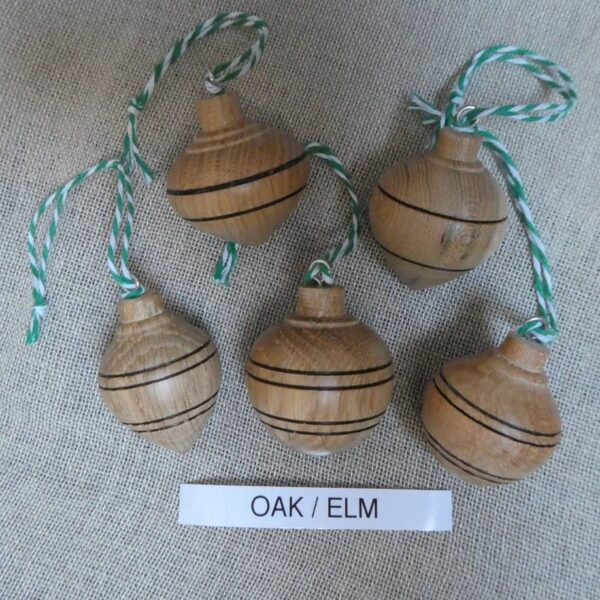 Oak / Elm Wood Bauble