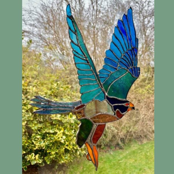 Peregrine Falcon Suncatcher