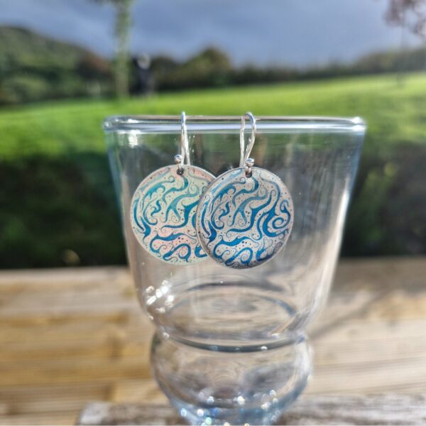 Supernatural Disk Earrings 25 mm