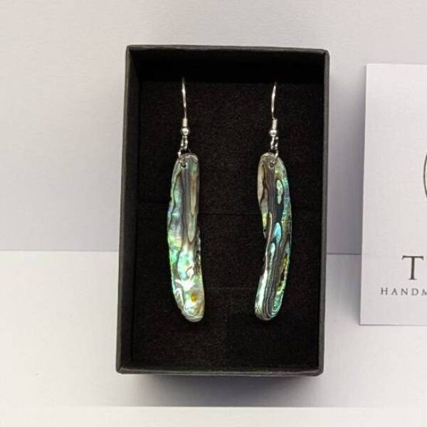 Abalone Shell Dangle Earrings - Tracked48 Delivery