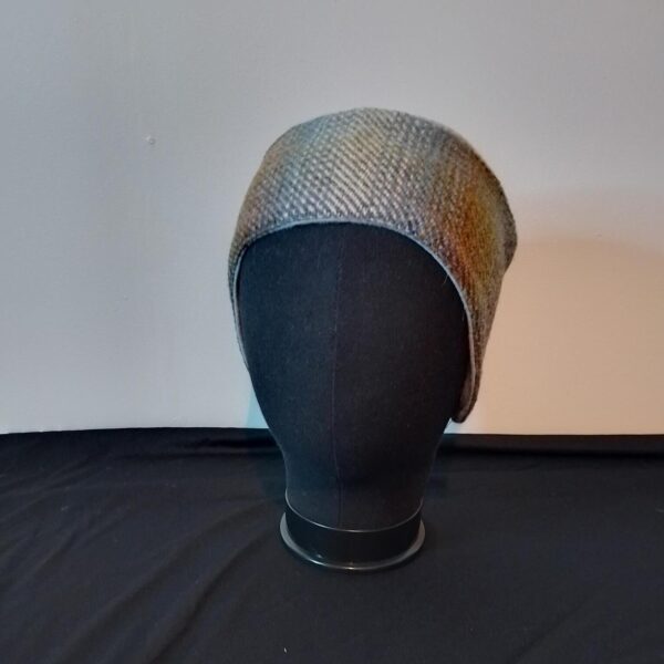 Green Blue and Brown Shetland Tweed Headband