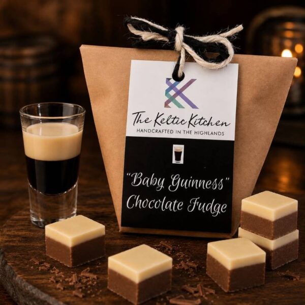 "Baby Guinness" Chocolate Fudge
