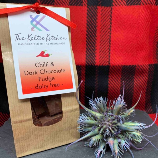 Dark Chocolate and Chilli Fudge