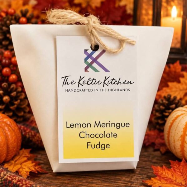 Lemon Meringue and White Chocolate Fudge