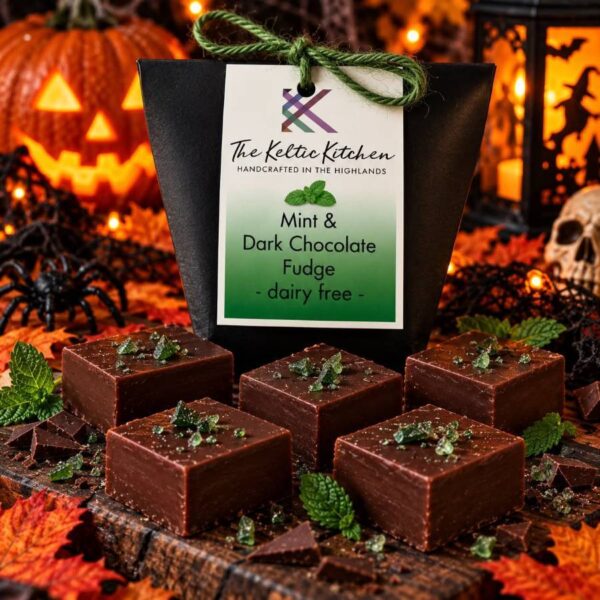 Dark Chocolate and Mint Fudge