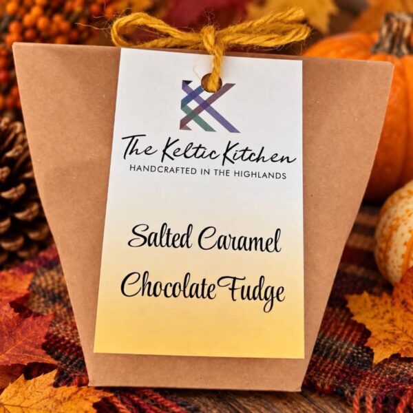 Salted Caramel Chocolate Fudge