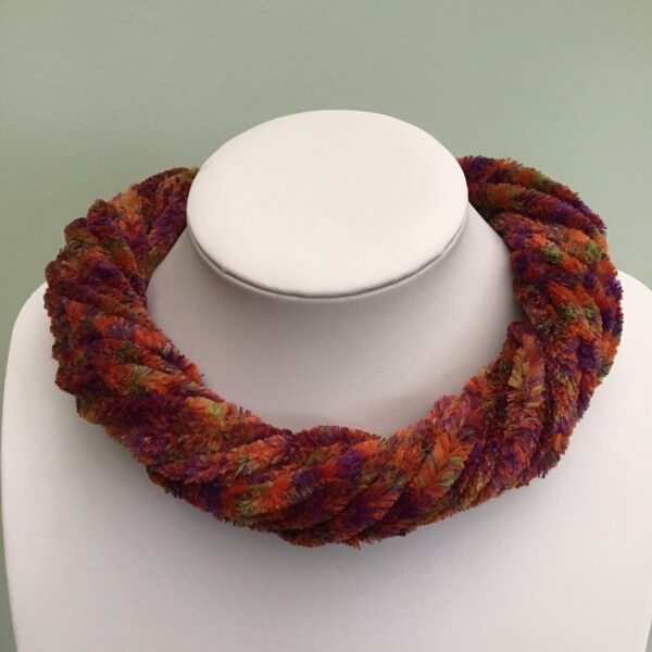 Autumnal Twister Scarf