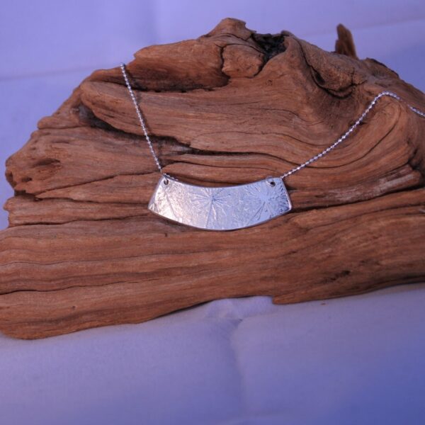 Sterling Silver Dandelion Seed Heads Necklace