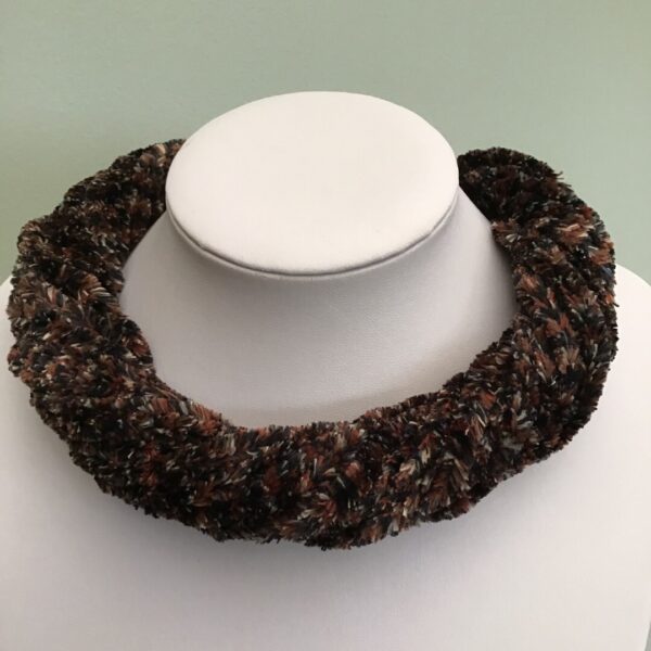 Highland Peat Twister Scarf