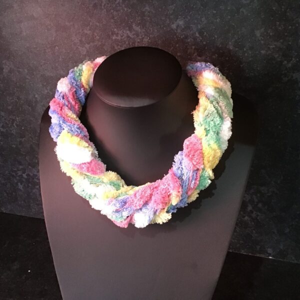 Light Pastels Twister Scarf