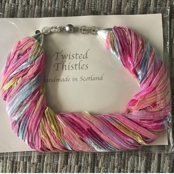 Pretty Pastels Twister Scarf