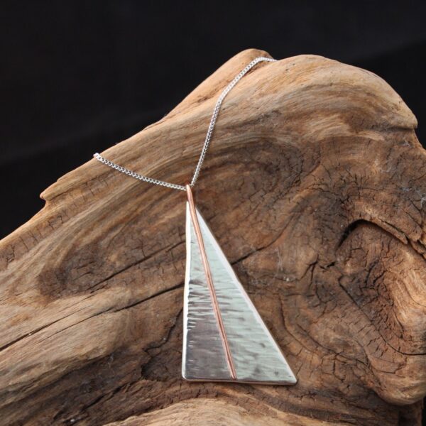 Sterling Silver Sail Pendant