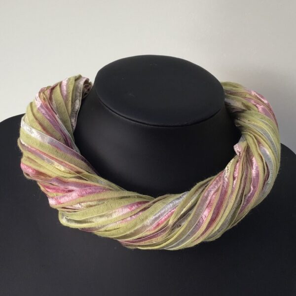 Sea Pinks Twister Scarf