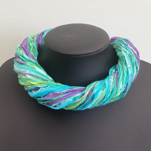 Turquoise Waters Twister Scarf