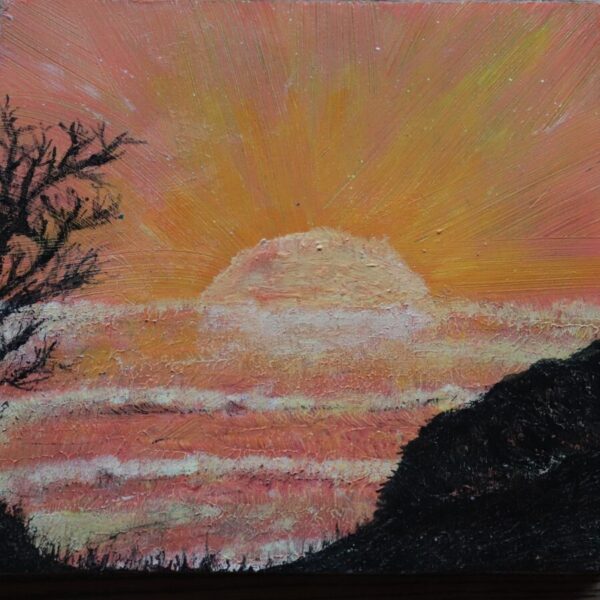 Solstice Sun in the North