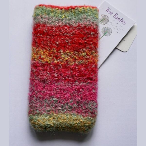 Poppy Field Phone Sock