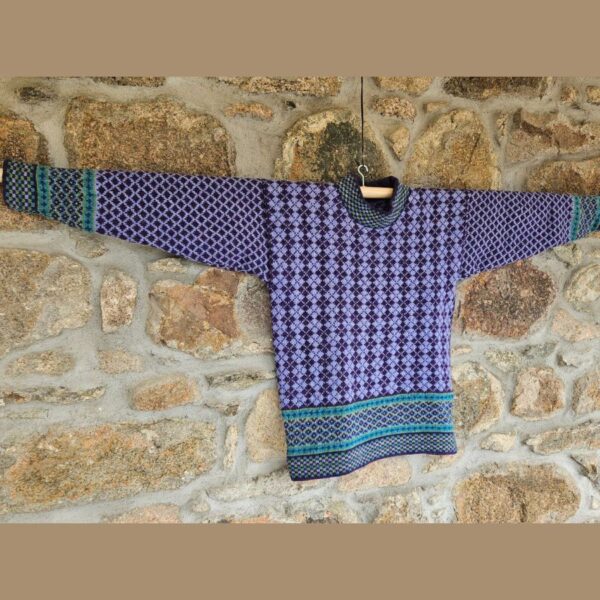 Logie Jumper Royal Violet Cornflower - Medium