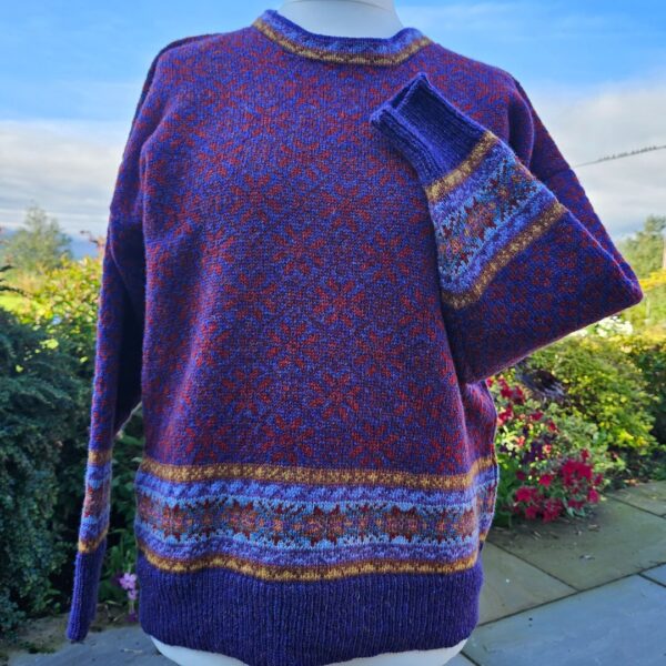 Dark Violet Tomnaverie Jumper - Medium