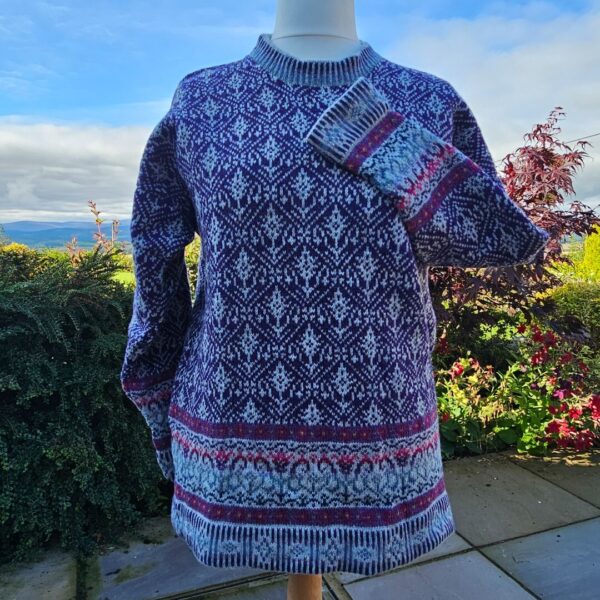 Cromar Jumper Violet  - Medium