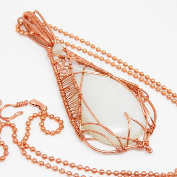 Elven Style Moonstone Necklace