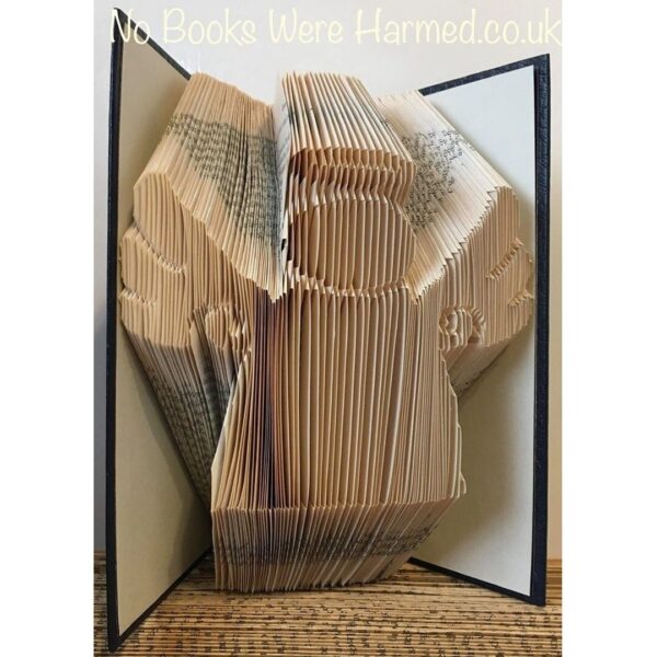 Angel Book Sculpture