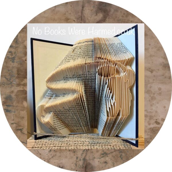Fly Fisher Book Sculpture