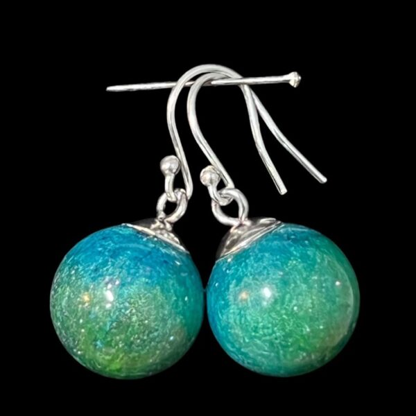 Aurora Ball Earrings 1 cm