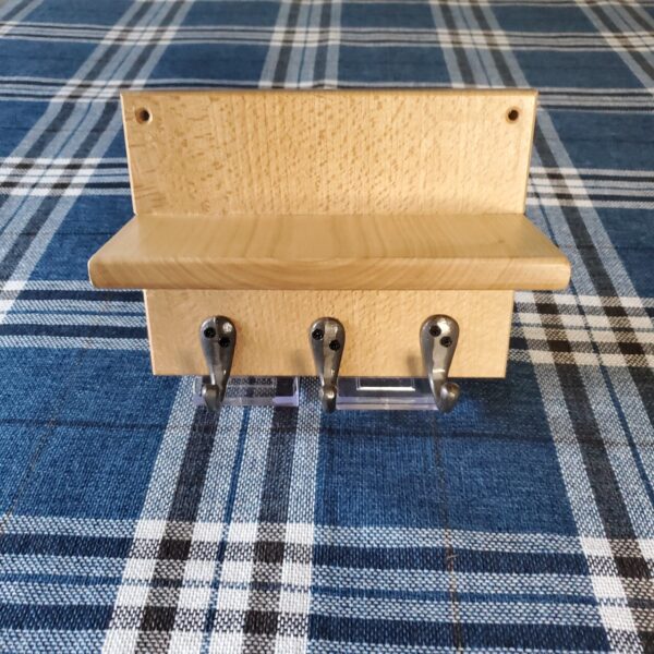 Beech and Cherry Key Holder