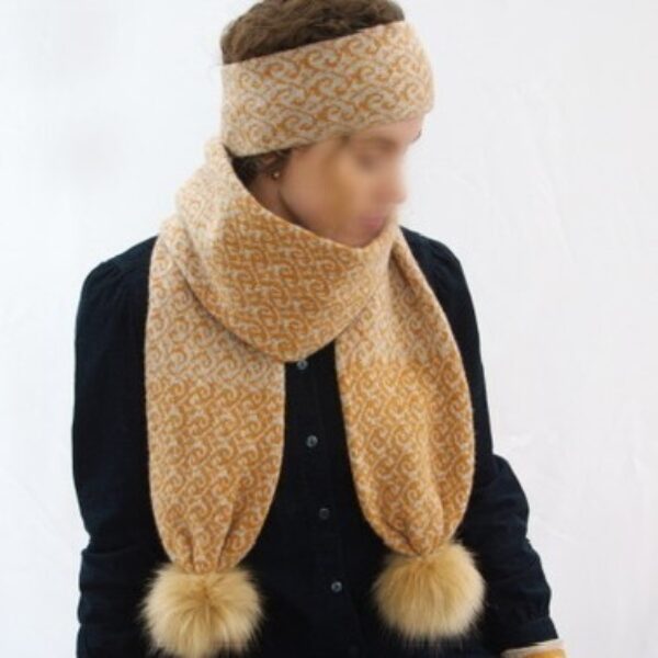 Bow Waves Scarf Cobble and Gazzel