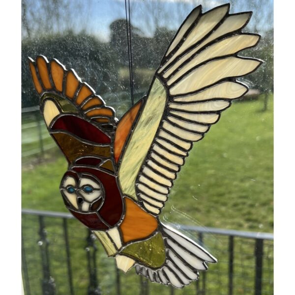 Owl Suncatcher Brown