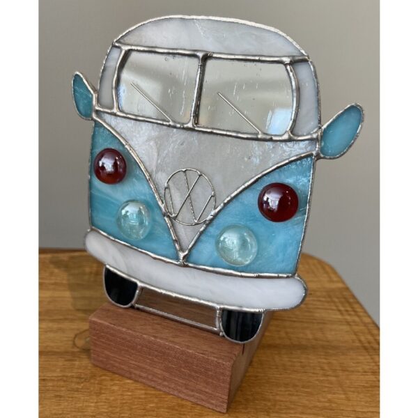 VW Camper Tealight (Light Blue)