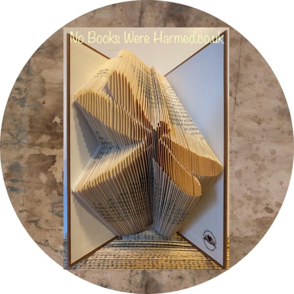 Dragonfly Book Sculpture