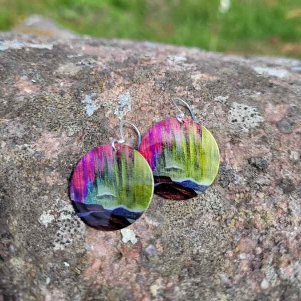 Follow the Light Disk Earrings