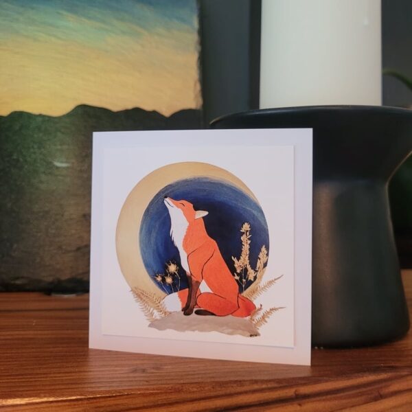 The Fox and The Moon Christmas Card