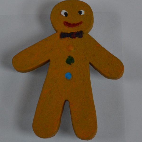 Gingerbread Person Brooch