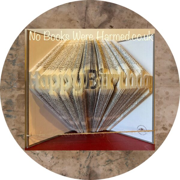 Happy Birthday Sculpture