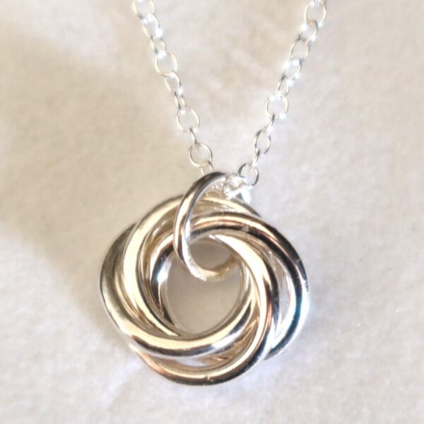 Silver Circles Pendant