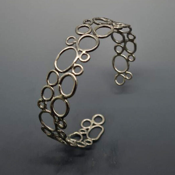 Bubbles Silver Bracelet
