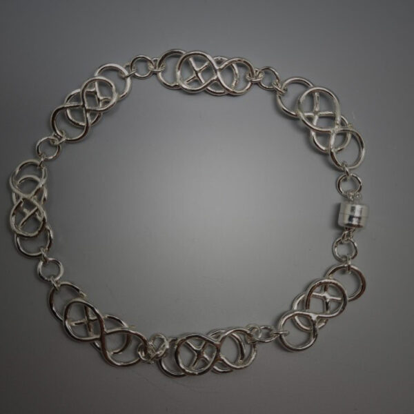 Knotwork Silver Bracelet