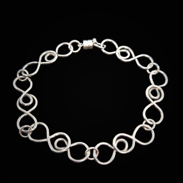 Silver Eights Bracelet