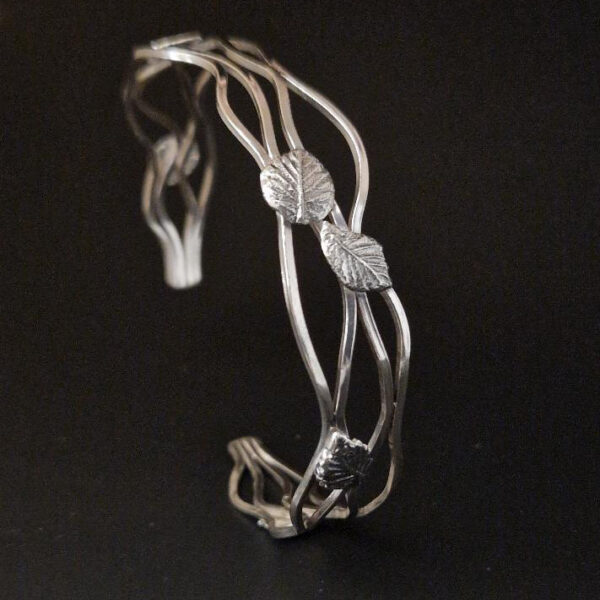 Hazelnut Tree Leaf Bracelet