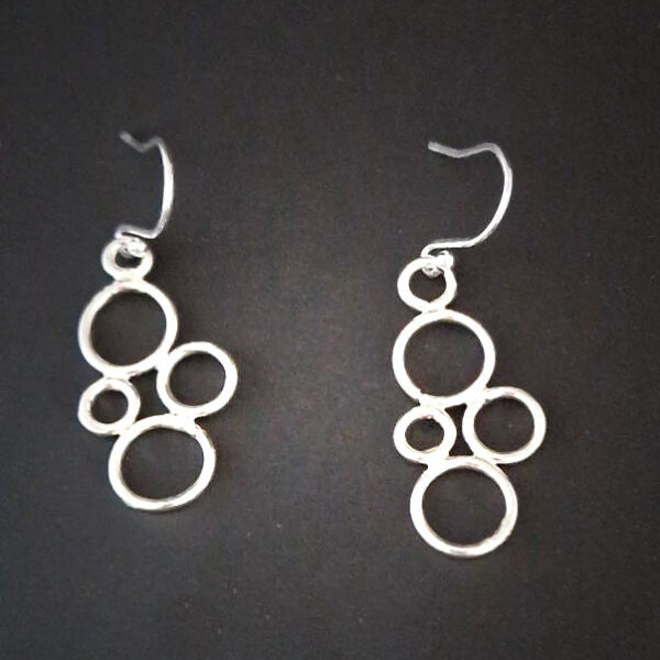 Four Bubbles Earrings